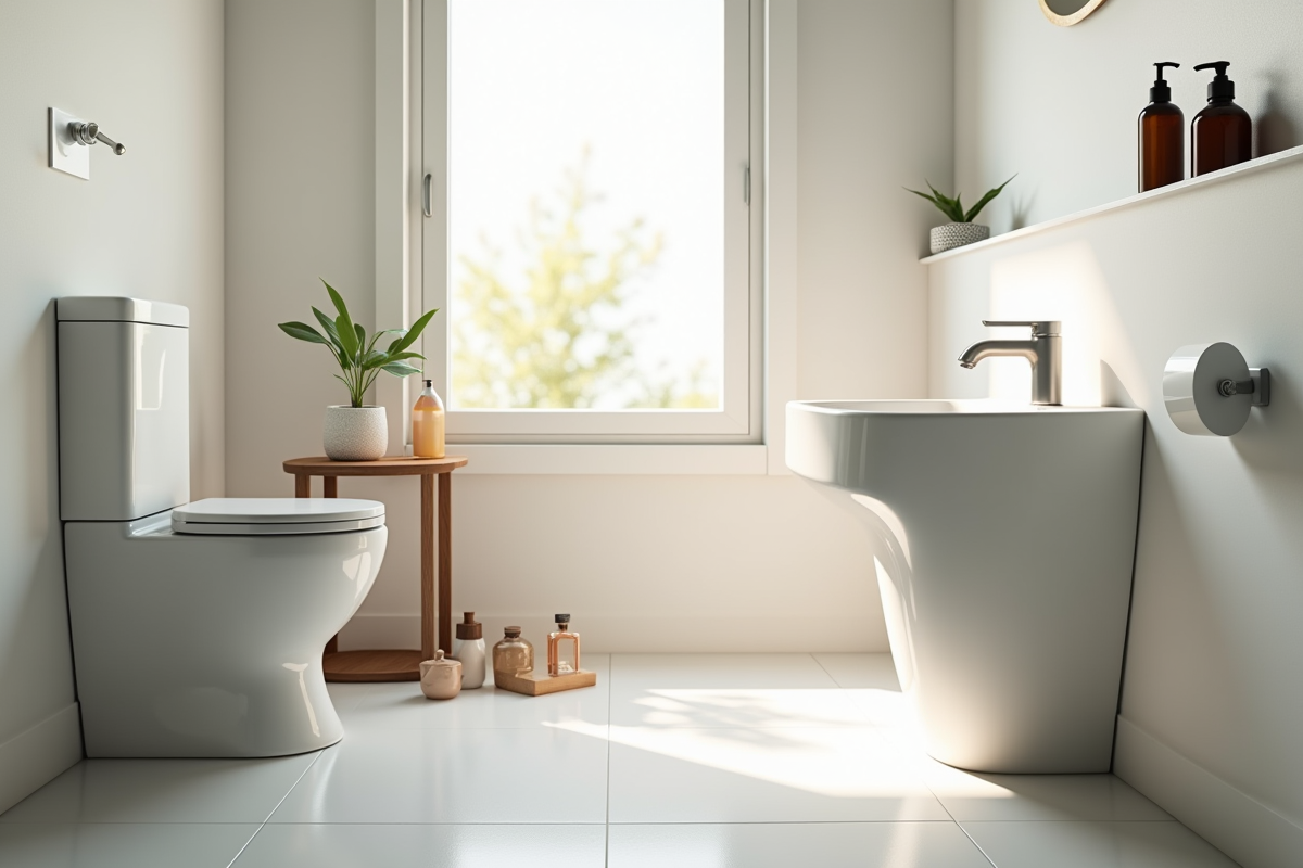 vers toilettes