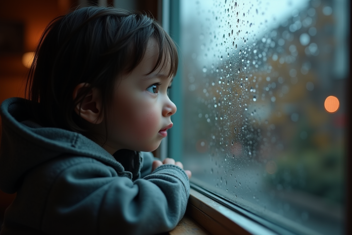 enfants malheureux